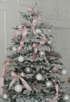 Enfeites de vidro essenciais brancos (pacote com 24)