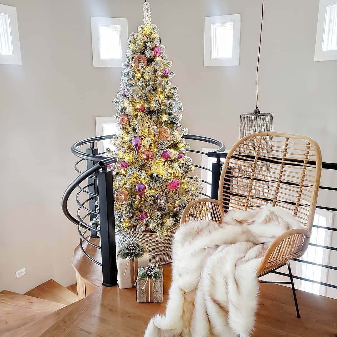 Conjunto de enfeites de vidro Sweet com 30 peças (rosa - roxo) edição limitada