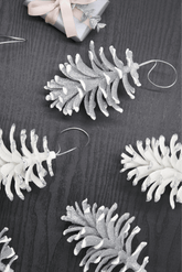 Pinhas banhadas em prata (pacote com 8)