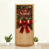 Capa de Porta Natalina Realista – Efeito 3D Sublimado