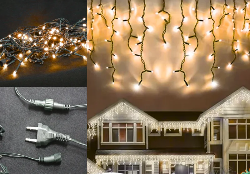 Pisca Cascata 250 leds 6m bivolt