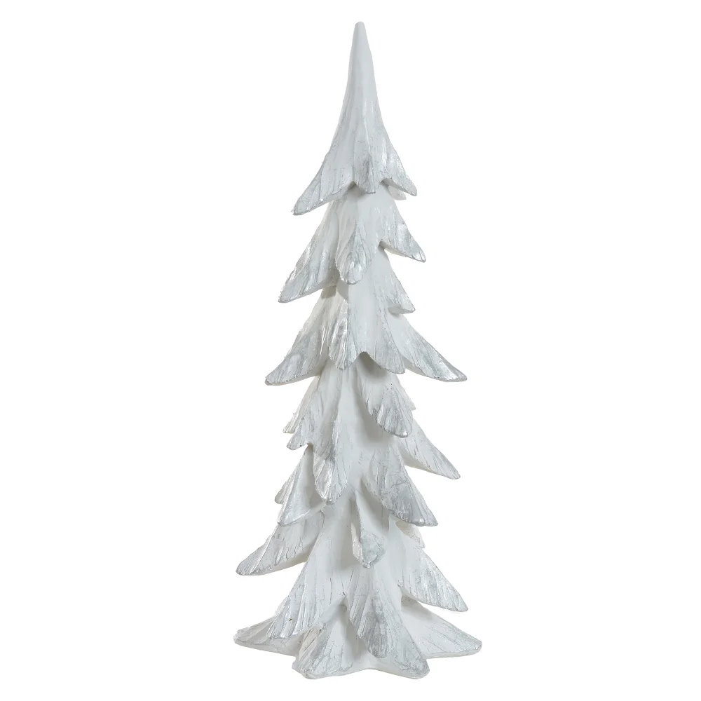 Árvore em resina Branca 44cm