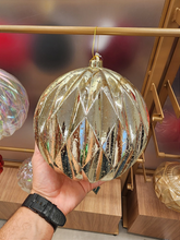 Bola Trabalhada champanhe 20cm