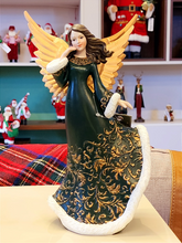 Anjo em resina Luxuosa 24cm