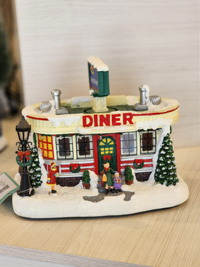 Cenário Vila Natalina Restaurante 26cm