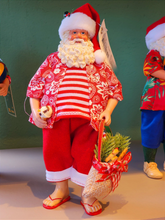 Papai Noel colecionável Ferias 28cm