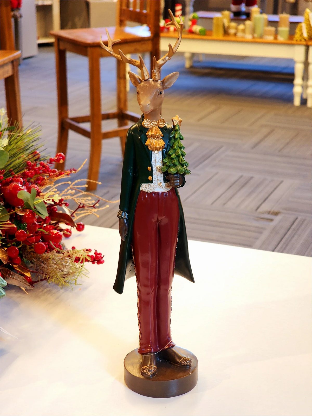 Rena Luxuosa em resina 32cm