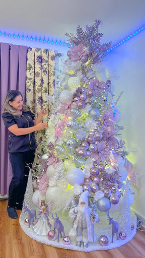 Árvore Aurora Lilás & Neve de Cristal 2,00m