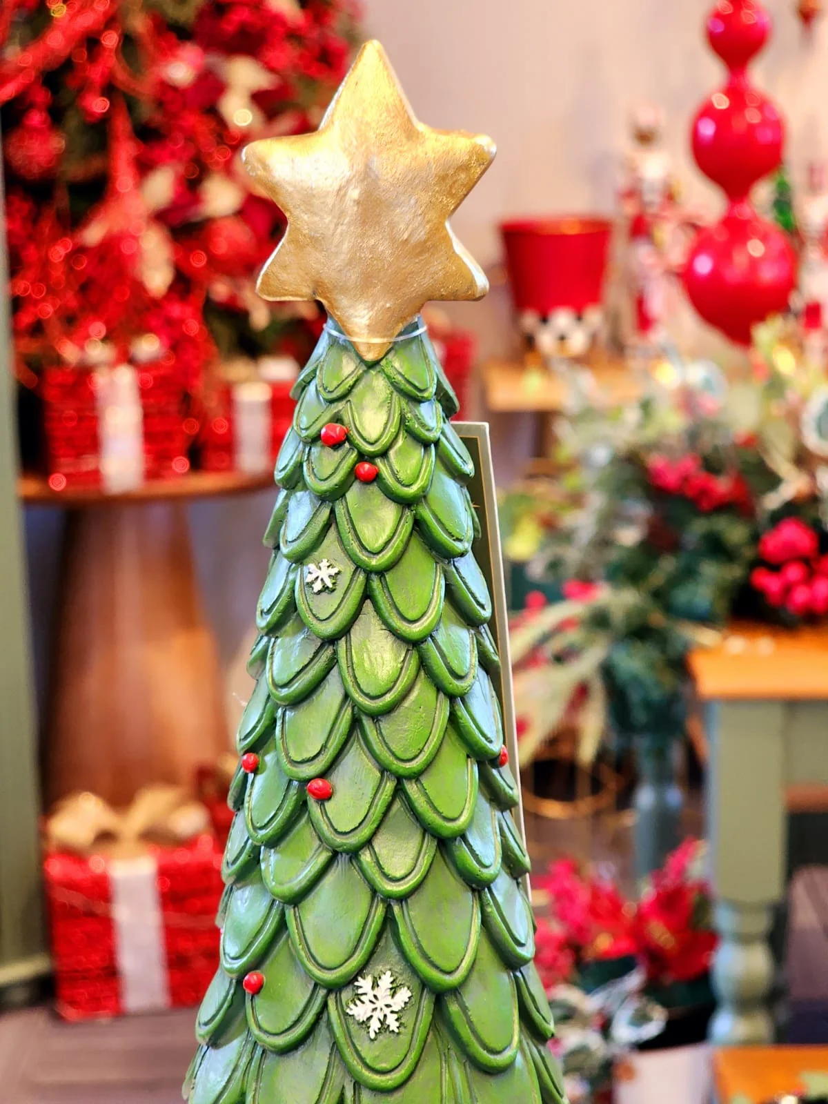 Árvore decorativa verde 30cm