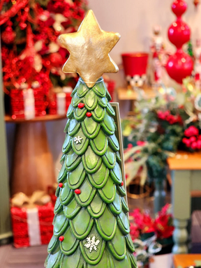 Árvore decorativa verde 30cm