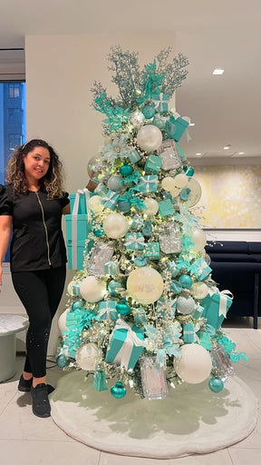 Árvore Tiffany Luxo & Neve 1,80m