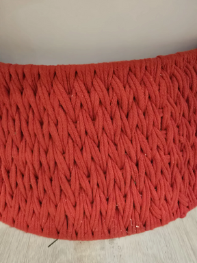 Saia Rígida para Árvore de Natal vermelha 67cm