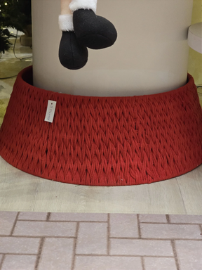 Saia Rígida para Árvore de Natal vermelha 67cm