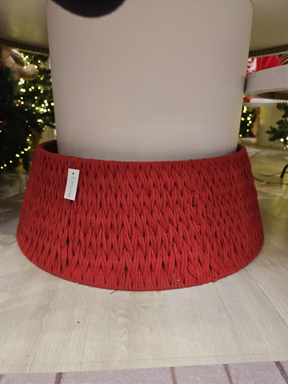 Saia Rígida para Árvore de Natal vermelha 67cm
