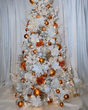 Árvore Golden Sunset Luxo & Neve 2,00m