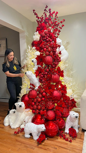 Árvore Polar Rubi Luxo 2,00m