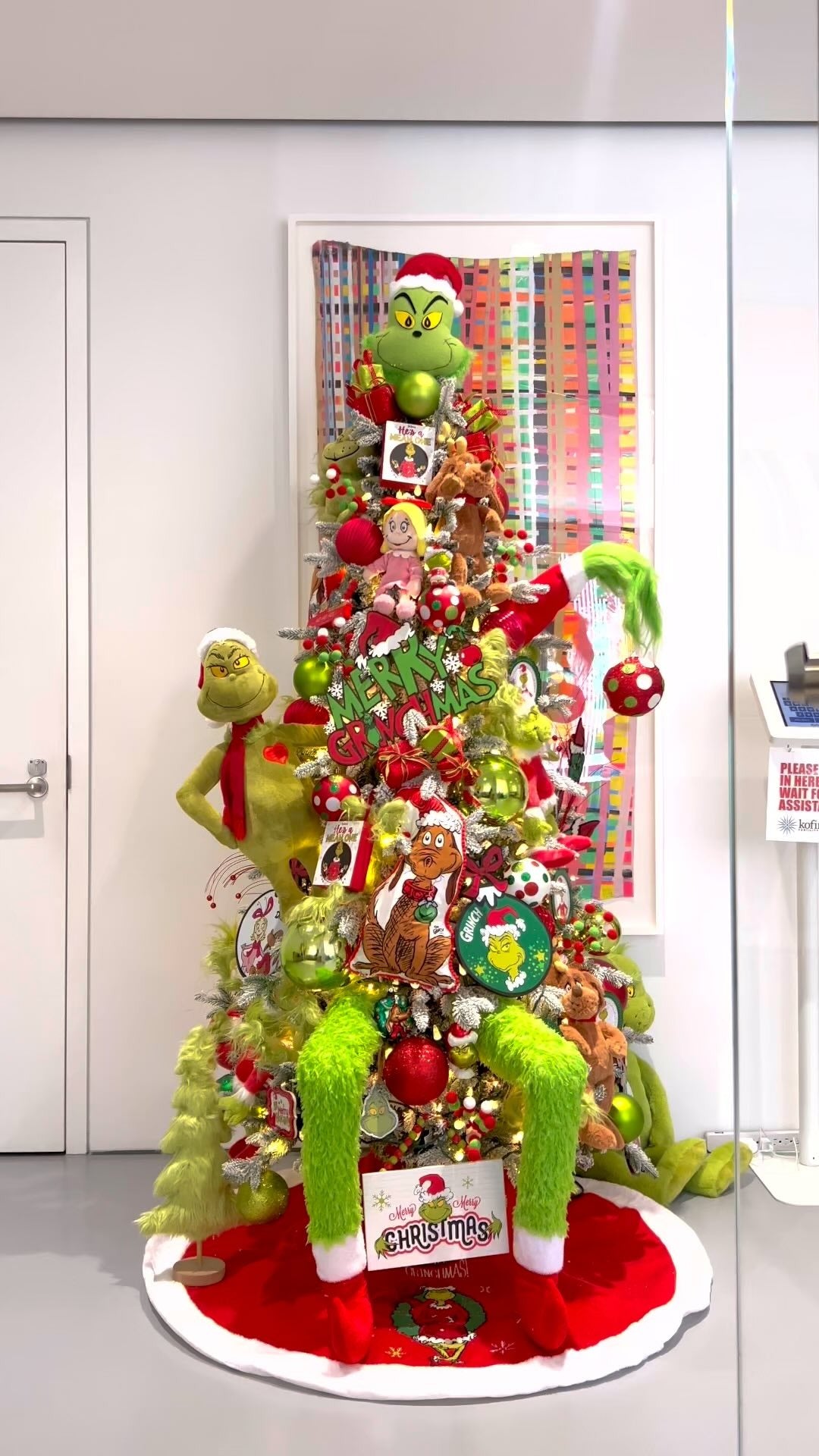 Árvore Natal do Grinch 1,80m
