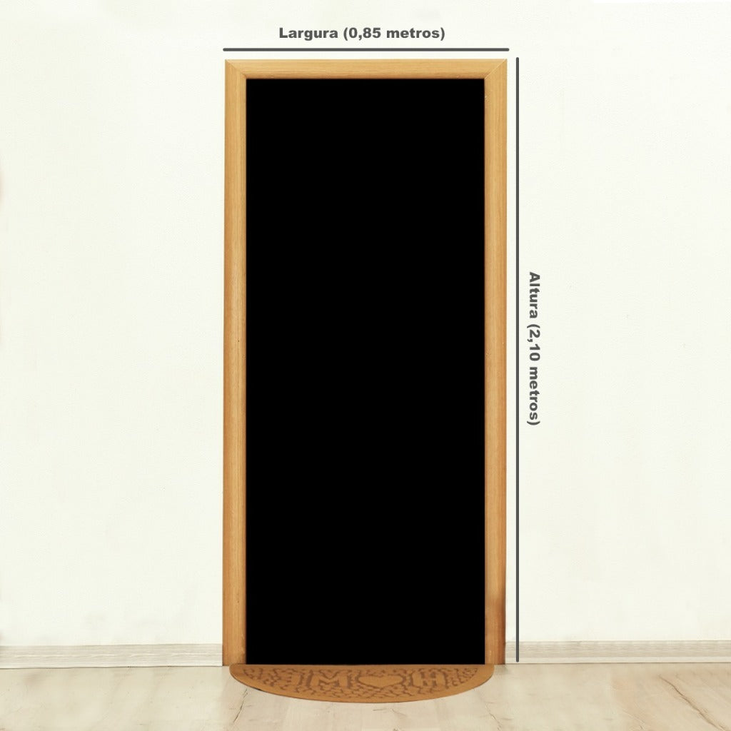 Capa de Porta Natalina Realista – Efeito 3D Sublimado